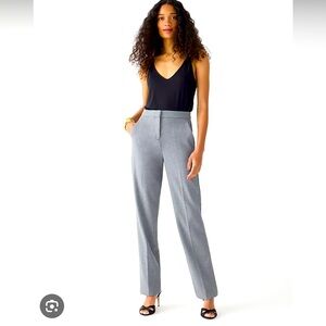 NWT! JCrew Kate Straight Leg Pant in Four-Season Stretch | Heather Gray Size 6
